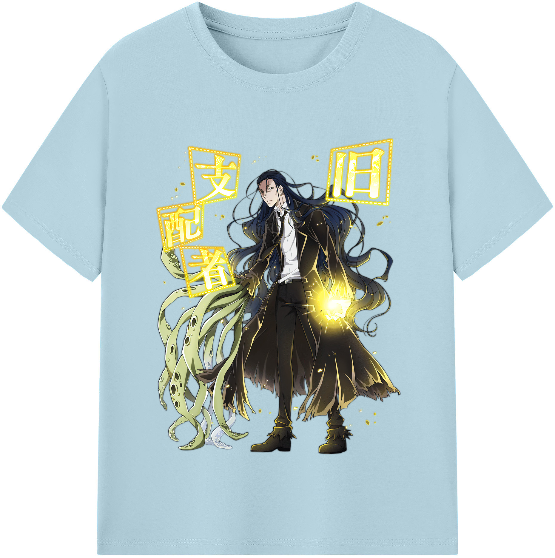 （画像用） 文豪ストレイドッグス Bungo Stray Dogs 綿100％半袖Tシャツ（フロントプリント）